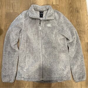 The North Face Light Gray Fleece Jacket